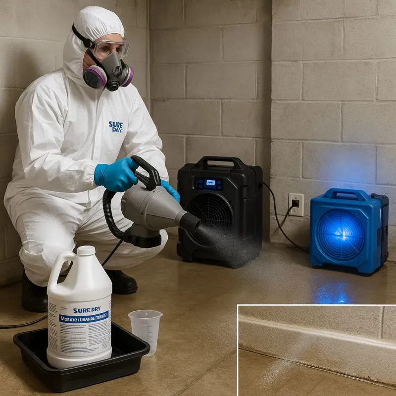Sanitization and Odor Removal process in Ocean Pines, MD